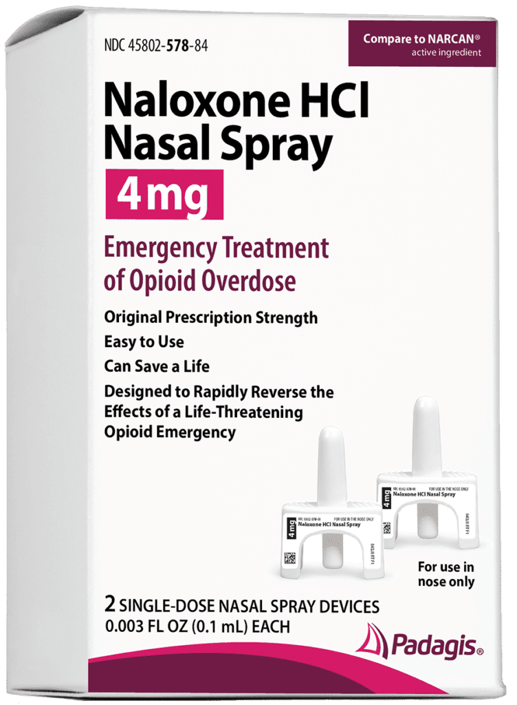 Naloxone HCl 4mg Nasal Spray
