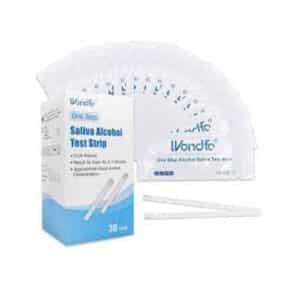 1-Strip, Alcohol Saliva Test (CLIA waived) (Wondfo Brand Box)