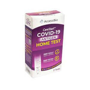 CareStart At Home COVID-19 Rapid Test (2-Pack) PRINTED EXPIRY 2027
