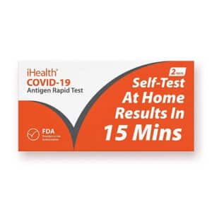 iHealth COVID-19 Antigen Rapid Tests (2-pack)