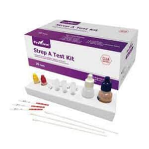 PreView Strep A Throat Swab Test Kit (25/Box)