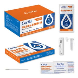 CorDx Tyfast: FluA/B & COVID-19 Multiplex Rapid Test (POC)