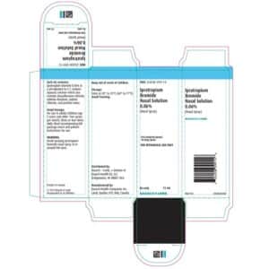 Ipratropium Bromide Nasal Solution 0.06% (Nasal Spray) 42 mcg/spray