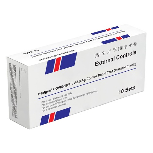 Healgen Flu A/B & COVID-19 POC (EUA) Control kit