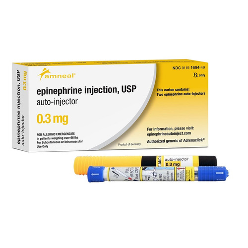 EPINEPHRINE INJ 0.3MG/0.3ML AUTO-INJ PEN 2/BX